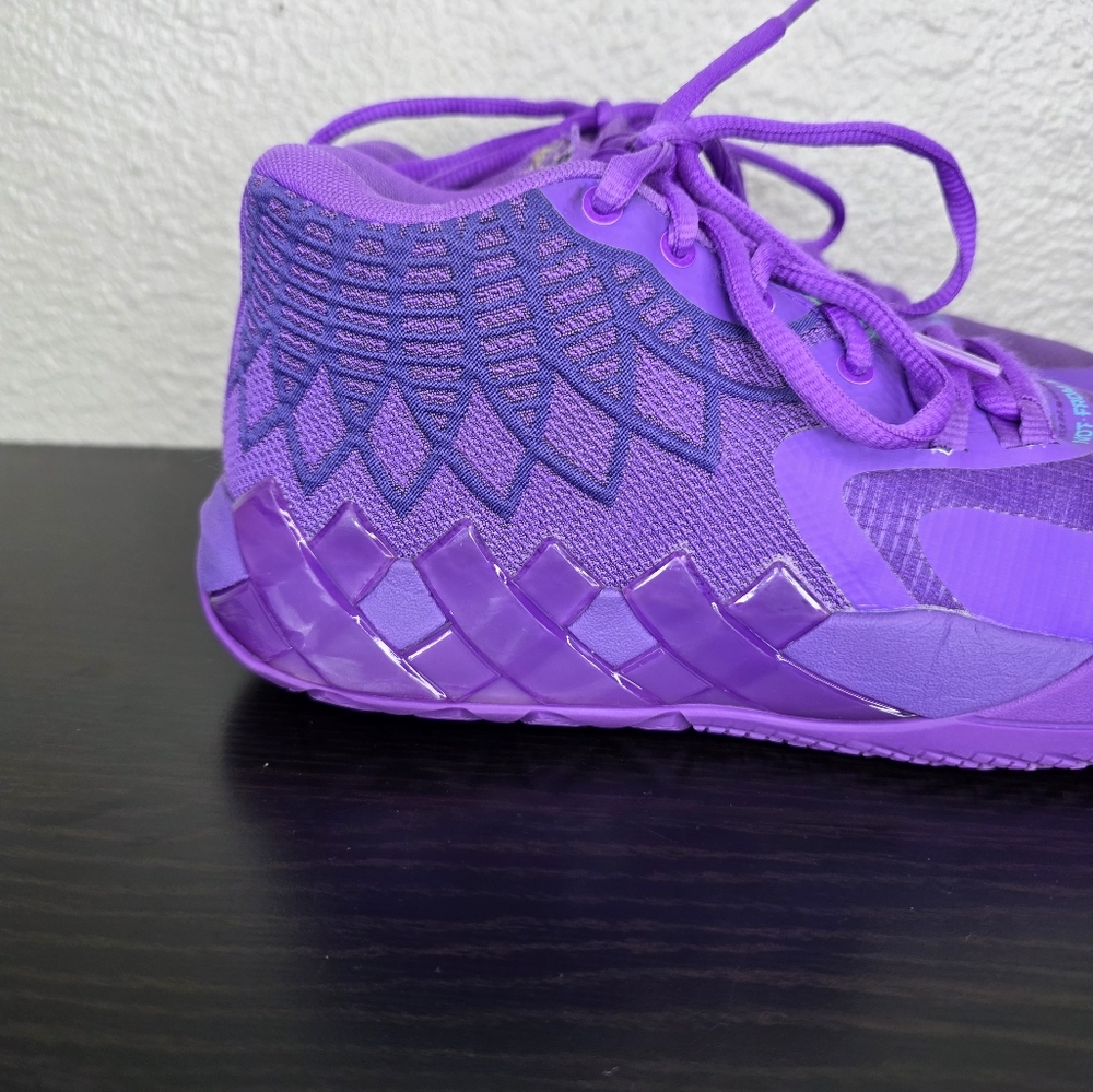 Puma MB.01 Queen City LaMelo Ball Color Purple Youth Size 6.5C 376886-10 - Picture 7 of 16